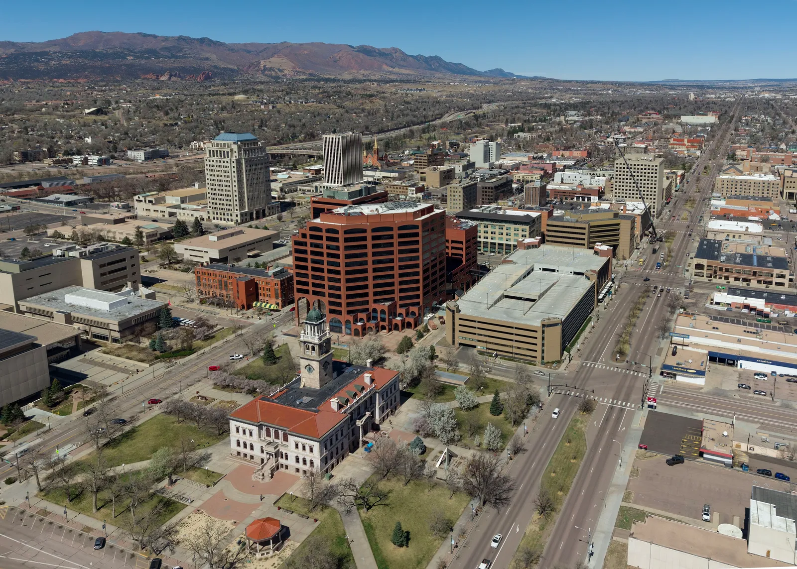 Colorado Springs skyline