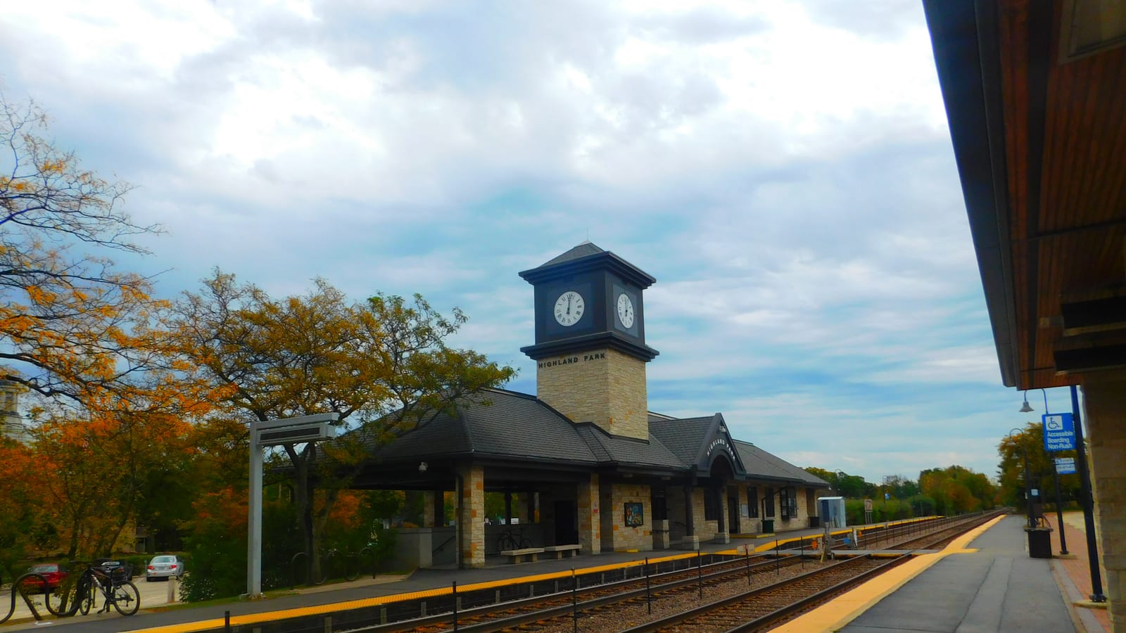 Highland Park skyline