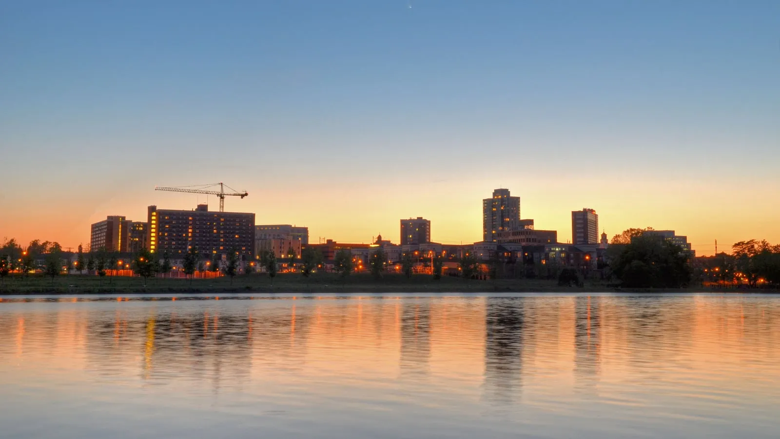 New Brunswick skyline