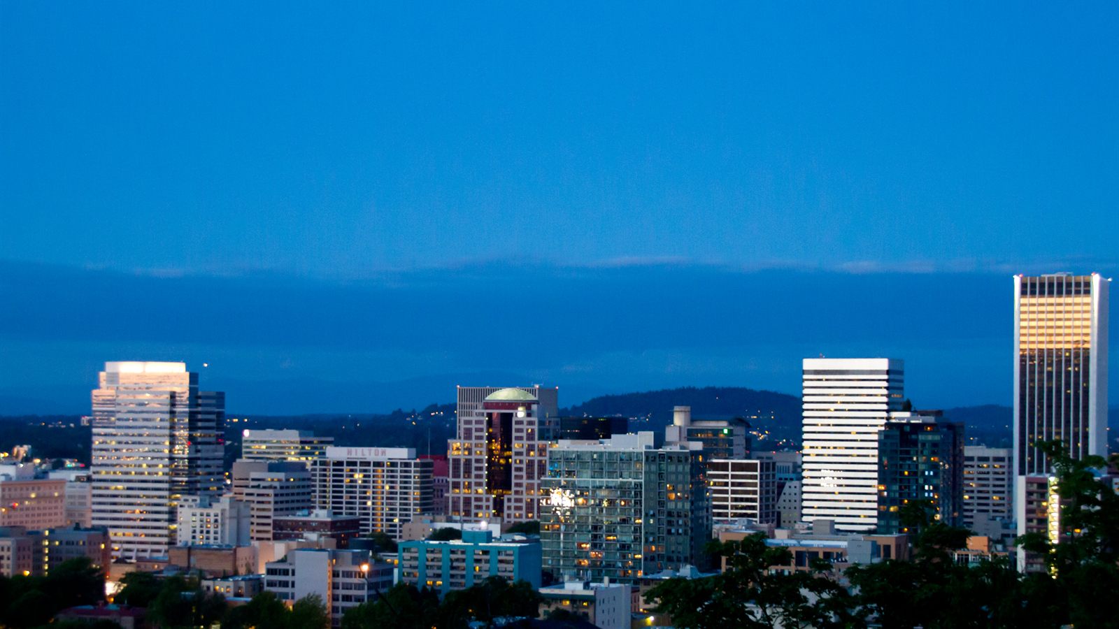 Portland skyline