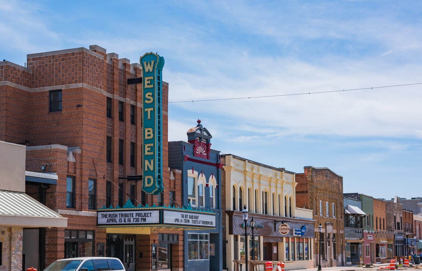 West Bend skyline