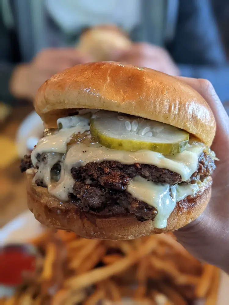 Longman & Eagle Double Smashburger