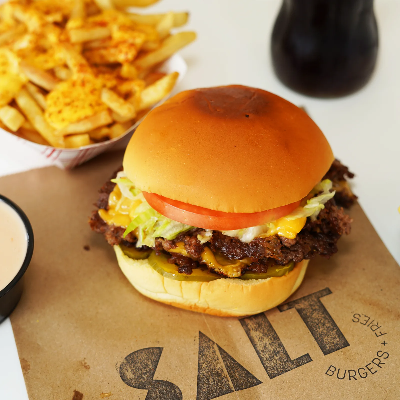 SALT burgers + fries