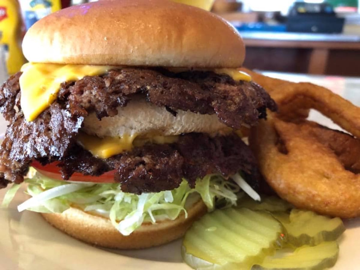 The Workingman's Friend Double Cheeseburger