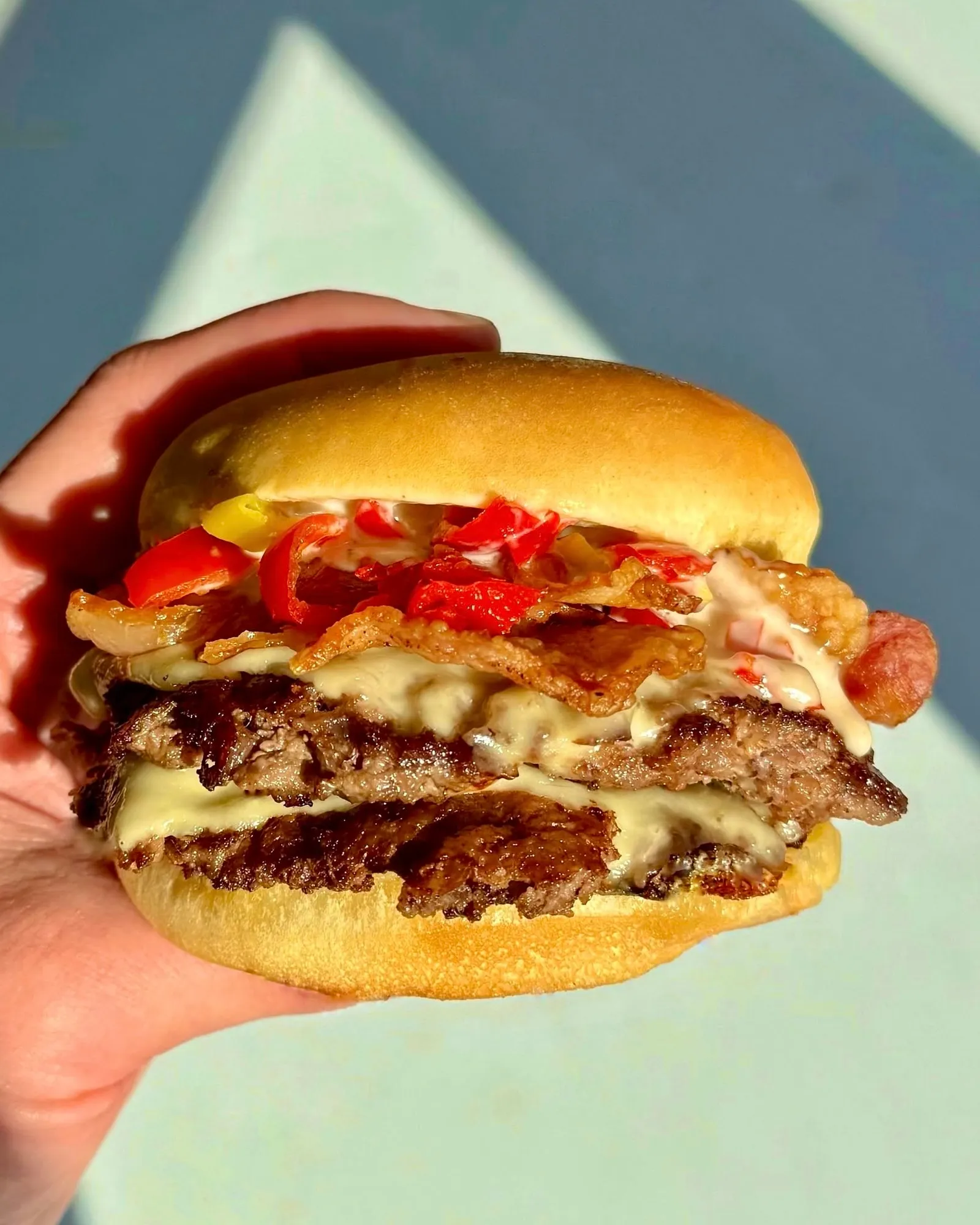 Moonburger burger and restaurant detail