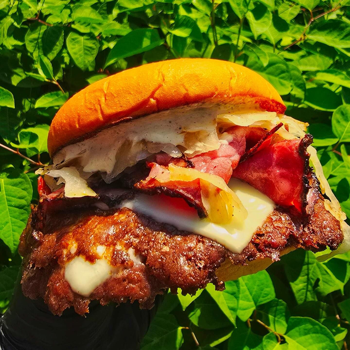 MidCity SmashedBurger close-up